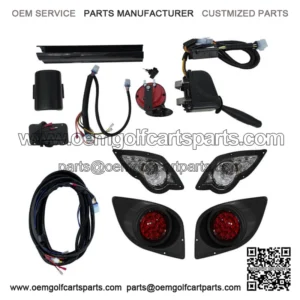 Golf Cart LED Light Kit Turn Signal Horn Brake 12V For Yamaha G29 YDR Drive 07+