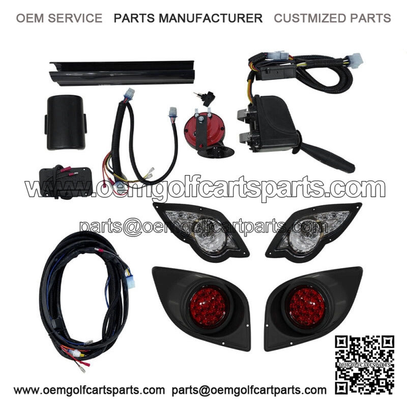 Golf Cart LED Light Kit Turn Signal Horn Brake 12V For Yamaha G29 YDR Drive 07+