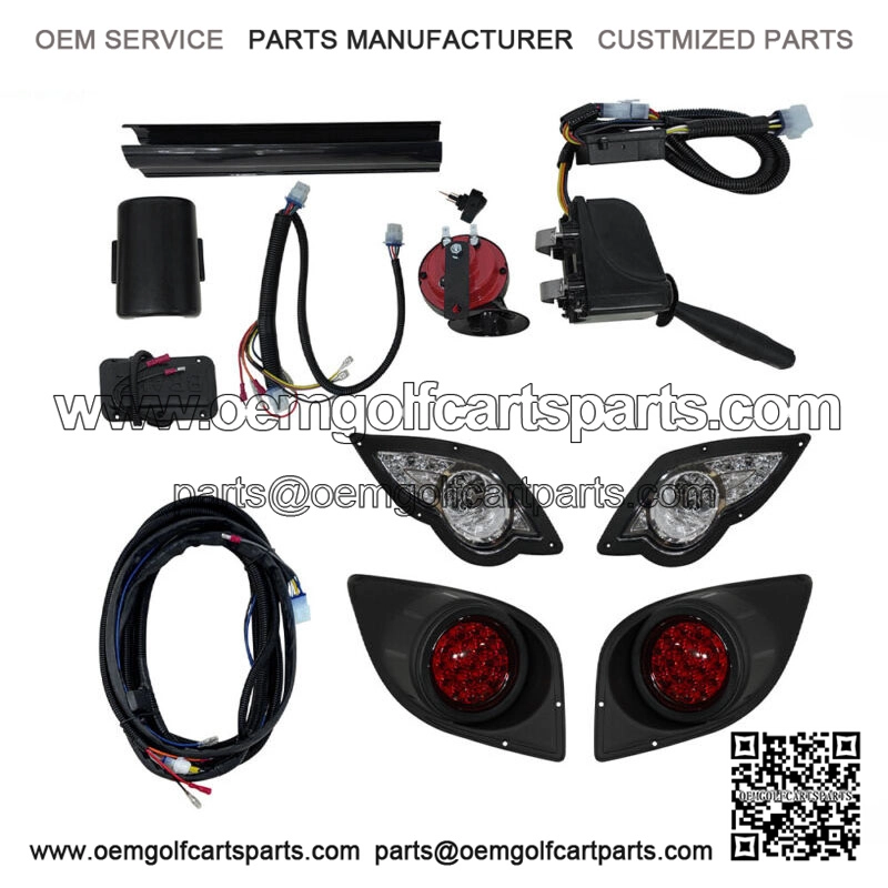 Golf Cart LED Light Kit &Turn Signal Horn Brake 12V For Yamaha G29 YDR Drive 07+