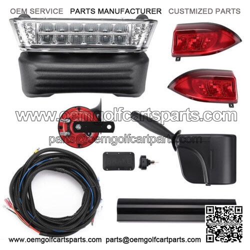 LED Lights Kit Turn Signal Horn Deluxe For Club Car Precedent G&E model 2004-21