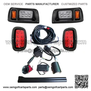 CLUB CAR DS Model GOLF CART LED DELUXE LIGHT KIT w/ TURN SIGNALS BRAKE LIGHTS