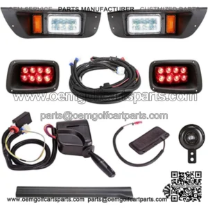 LED Deluxe Light Kit EZGO TXT 2014 Turn Signals Brake Light Horn Street Legal