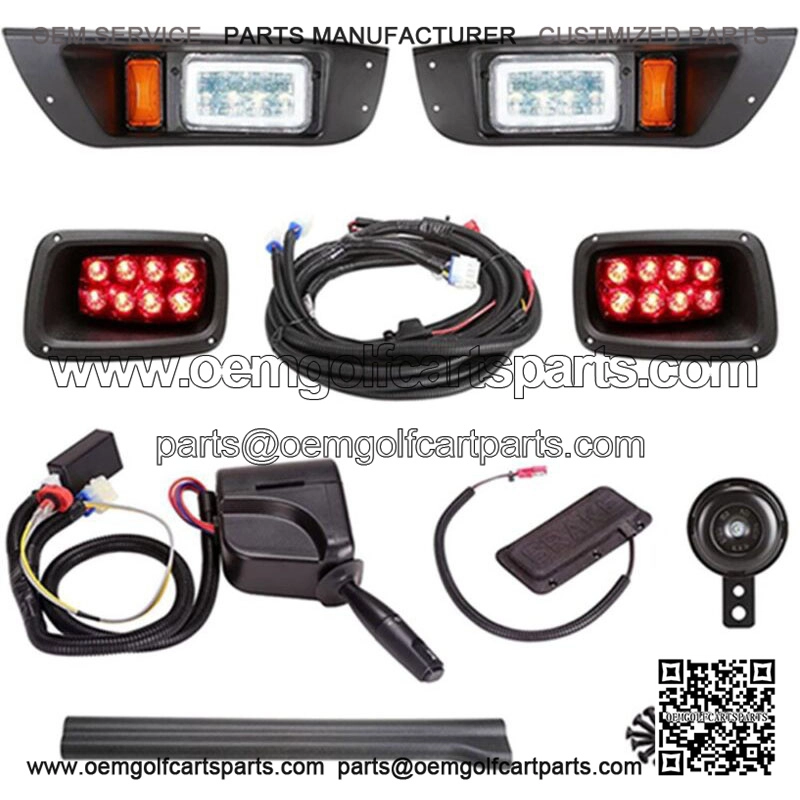 LED Deluxe Light Kit EZGO TXT 2014 Turn Signals Brake Light Horn Street Legal