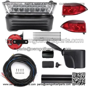Golf Cart Deluxe LED Light Kit For Club Car Precedent w/ Turn Signals Brake 12V