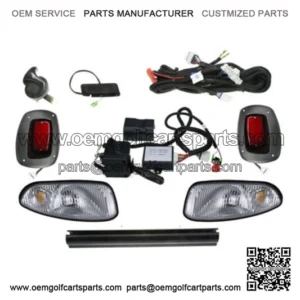 EZGO RXV DELUXE LIGHT KIT w/ TURN SIGNAL, BRAKE LIGHT, & HORN ( CASE of 6)