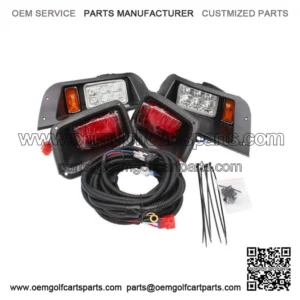 EZGO TXT LED Deluxe Light Kit Turn Signals Brake Light Horn Street Legal