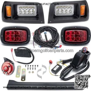 Golf Cart LED Light Kits for Club Car DS Gas & Electric Carts with Turn Signal