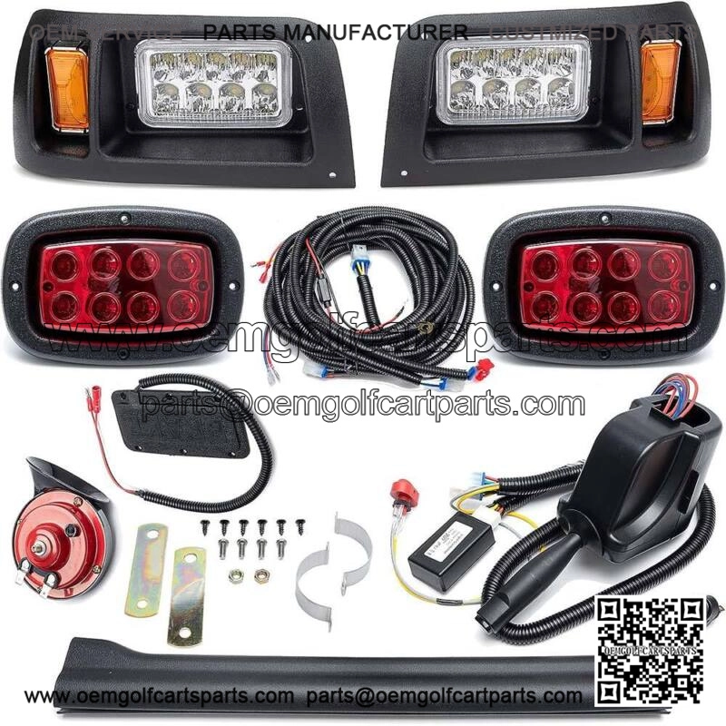 Golf Cart LED Light Kits for Club Car DS Gas & Electric Carts with Turn Signal