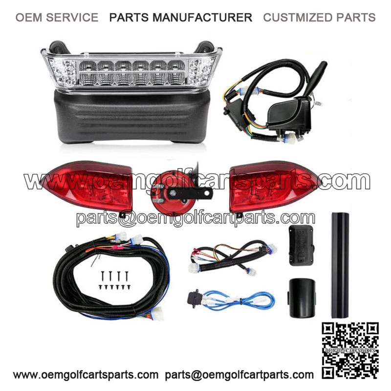 GOLF CART LED DELUXE All LED LIGHT KIT FOR CLUB CAR PRECEDENT W/ TURN SIGNALS 04