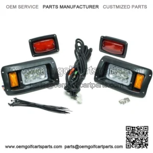 LED Light Kit Adjustable Headlights / Tail Lights For Club Car DS 1982 and UP