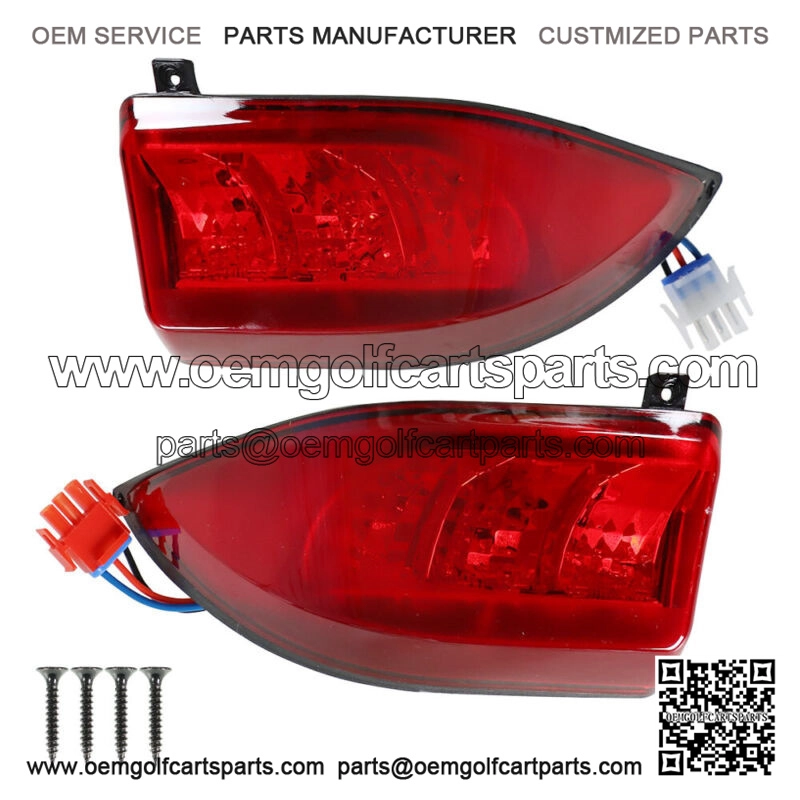 Fits For Club Car Precedent 2004+ Golf Cart LED Tail Light Rear Light 12V 3 Wire