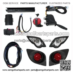 LED Headlight TailLight Kit for Yamaha Drive2 Golf Cart Light Kit 2017 and up