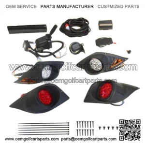 07+ Golf Cart LED Light Kit for Yamaha G29 YDR Drive &Turn Signal Horn Brake 12V