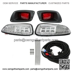For 2016+ EZGO RXV golf cart Full LED Light Kit LED Headlights / LED Tail Lights