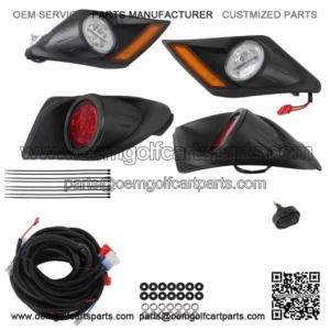 Fits For Yamaha Drive2 Golf Cart LED Headlight Taillight Light Kit ( 2017-Up )