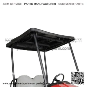Club Car XRT 1550, Black Canopy Top Kit
