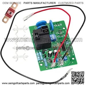 36 Volt EZGO Powerwise Charger Board for Golf Cart -Includes Power Input & Control for Powerwise Chargers Replacement 28667G01 28566G01 28566-G01 28566-G03