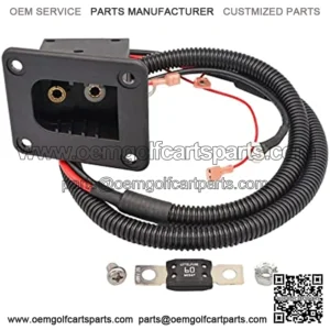 36V Powerwise Charger Plug or Charger Receptacle for EZGO TXT Medalist Electric Golf Carts 28137G02,73063-G01,
