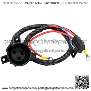 Golf Cart Charger DC Receptacle for 2014-UP Club Car Precedent/Tempo Electric OEM# 105137401