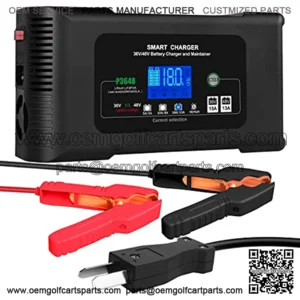 36V 18-Amp and 48V 13-Amp Golf cart Charger , Car Battery Charger, Trickle Charger,Lithium,LiFePO4,Lead-Acid AGM/Gel/SLA..Battery Charger, for Club Car, EZGO & Yamaha with Crowfoot Plug