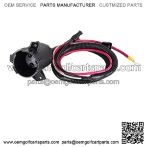 Golf Cart Charger DC Receptacle for Club Car Precedent 2004-up Electric carts, OEM# 103375501