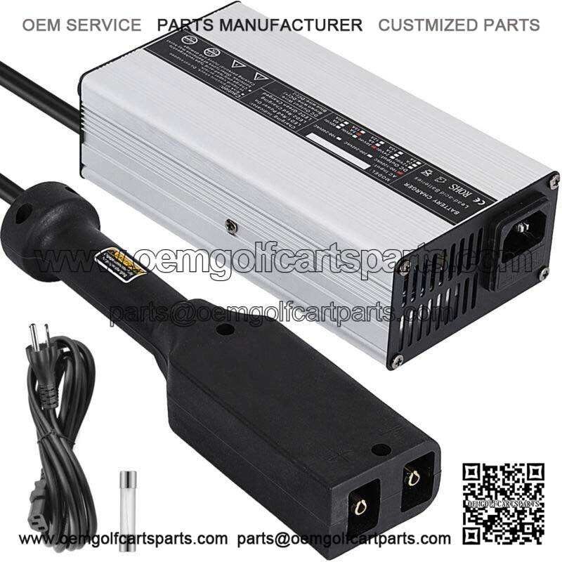 36V 5A Golf Cart Battery Charger "D" Style Plug for Ez Go Club Car DS EZgo TXT