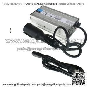 48Volt 6Amp 3Pin Plug Battery Charger with OBC bypaFor Club Car Ezgo Golf Car