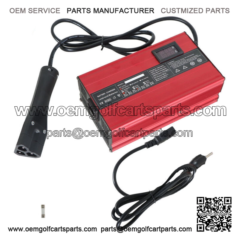 48 Volt 10Amp Battery Charger For EZGO RXV & TXT Golf Carts