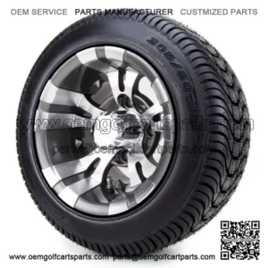 10" Tires and Wheels Combo