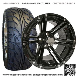 22x10R14" Wheel Combo (22" Tall Pre-Mounted)