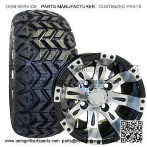 22x11-10" Tire & Wheel (22" Tall Pre-Mounted)