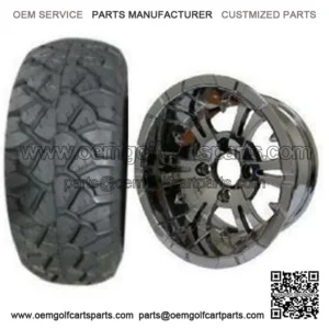 18x9-10" Tire/Wheel Combo (18" Tall Premounted)