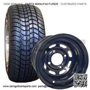 205/50-10" Wheel & Tire Combo (18" Tall Pre-Mounted)