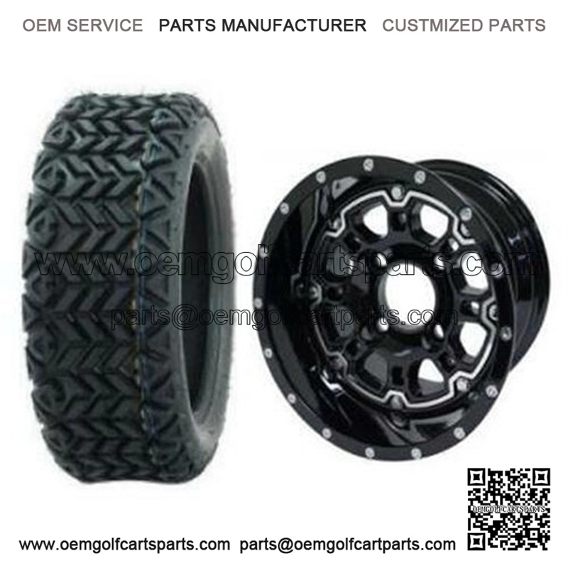 20x10-10" Tire/Wheel Combo (20" Tall Premounted)