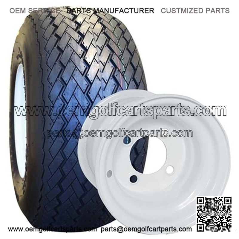 18x8.5-8" Tire & Wheel Combo (18" Tall Pre-Mounted)