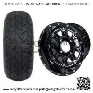 18x8.5-10" Tire/Wheel Combo (18" Tall Premounted)