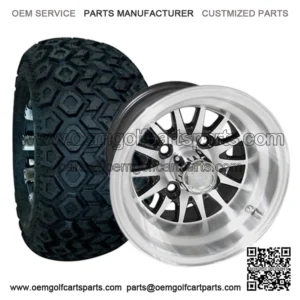 20x10-10" All Terrain Tire & Wheel Combo (20" Tall Pre-Mounted)