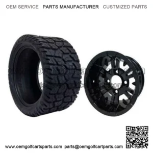 22x10.5-14" All Terrain Tire/Wheel Combo (22" Tall Premounted)