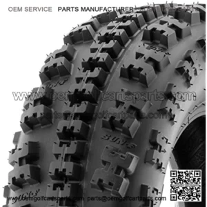19x7-8 Replacement Tubeless 6 PR ATV UTV Tires A027 [Single]