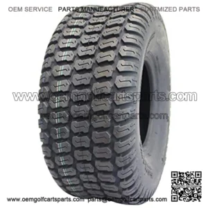 Tire S-374, Turf Tread, 4 Ply, NHS, Tubeless, Lawn and Garden Tractor Tire (15x6.00-6)