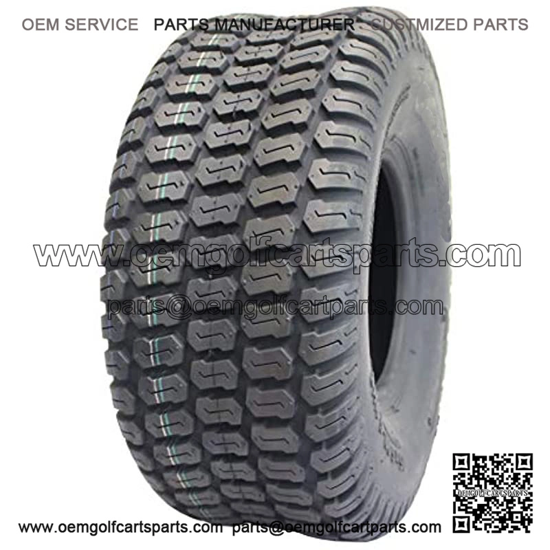 Tire S-374, Turf Tread, 4 Ply, NHS, Tubeless, Lawn and Garden Tractor Tire (15x6.00-6)