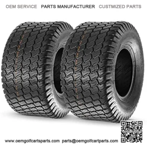Set of 2 18x9.50-8 18/9.50-8 Lawn & Garden Mower Tractor Turf Tires 4PR