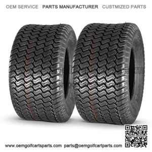20x10.00-10 Turf Tires for Lawn & Garden Mower Tractor 20x10x10 20x10-10 4 Ply, Set of 2