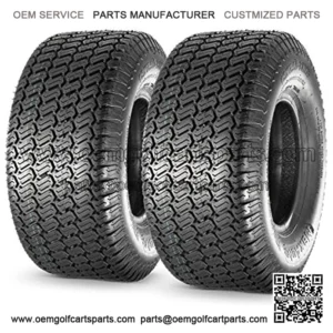 18X7.50-8 18x7.5x8 Turf Saver Lawn Mower Tire 4PR, Set of 2
