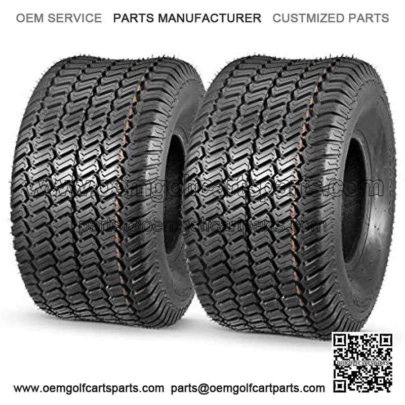 2 Pcs 20x10-8 Lawn Mower Cart Turf Tires P332 4PR Load Range B