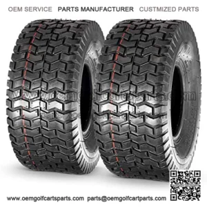 15x6.00-6nhs Lawn Mower Tires, 4PR, P512, Set of 2