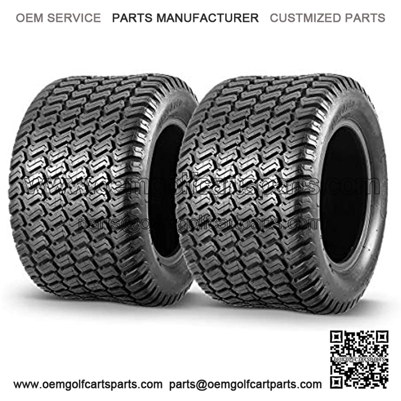 2Pcs Lawn & Garden Turf Tire 18x10.50-10 18x10.50x10 Tubeless 4 Ply P332
