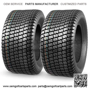 2PCS 23x10.50-12 Turf Tires Lawn Mower Golf Cart Garden Tire 4PR P332