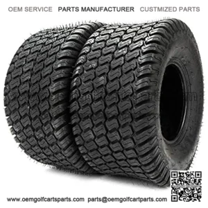 Set of 2 18x9.50-8 Turf Lawn Mower Tire 18/9.50-8 4PR Golf Cart Tractor Turf Tires