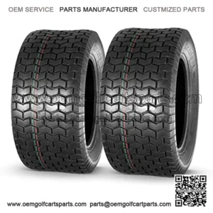 22x9.5-12 22x9.5x12 Turf Tires for Lawn & Garden Mower 4 Ply, Set of 2